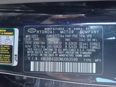 2021 Genesis GV80 2.5T (A8)
