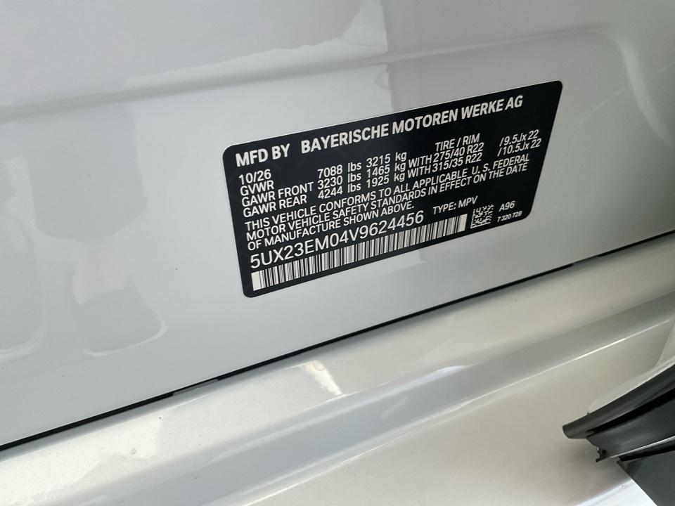 2027 BMW X7 xDrive40i