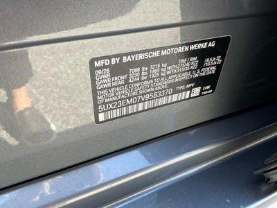 2027 BMW X7 xDrive40i