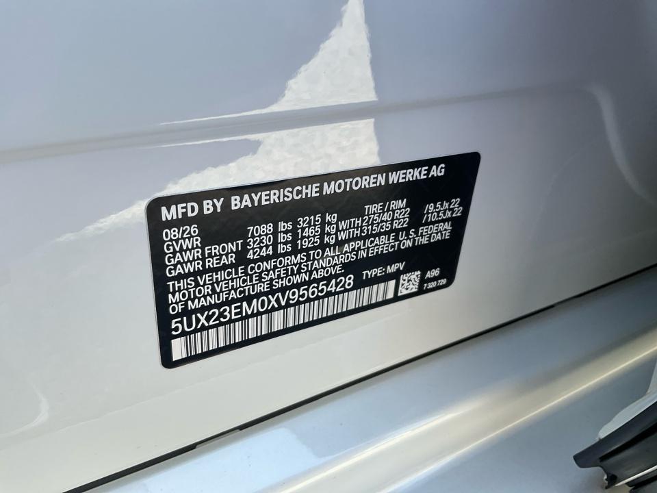2027 BMW X7 xDrive40i