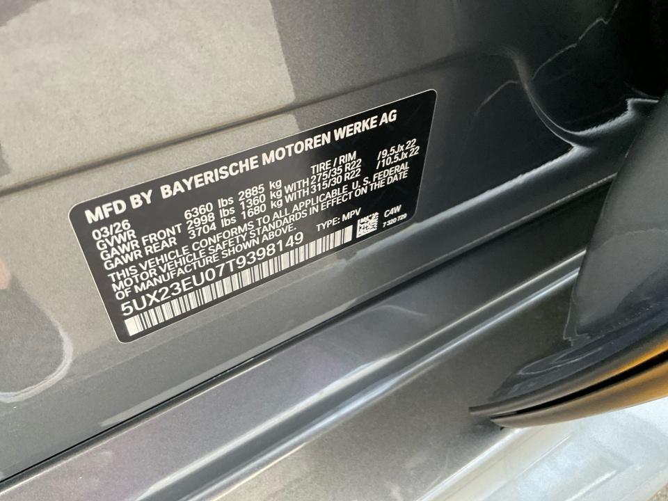 2026 BMW X5 xDrive40i