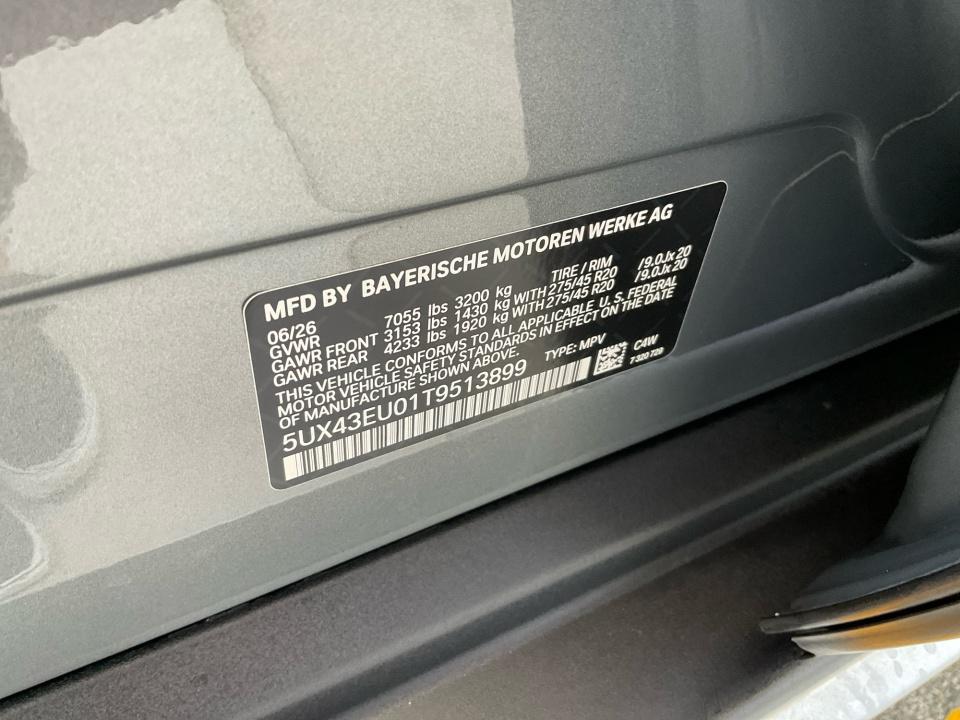 2026 BMW X5 PHEV xDrive50e